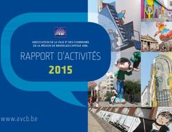2015 RAPPORT D'ACTIVITÉS - www.avcb.be