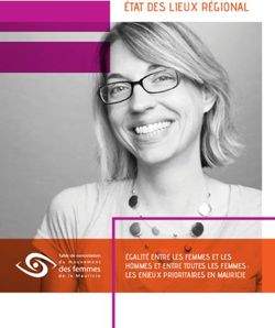 ÉTAT DES LIEUX RÉGIONAL - ÉGALITÉ ENTRE LES FEMMES ET LES HOMMES ET ENTRE TOUTES LES FEMMES : LES ENJEUX PRIORITAIRES EN MAURICIE - Table de ...