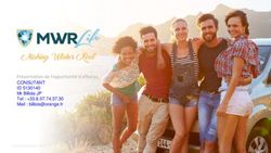 Pr&eacute;sentation de l'opportunit&eacute; d'affaires - MWR Life 2013-2019