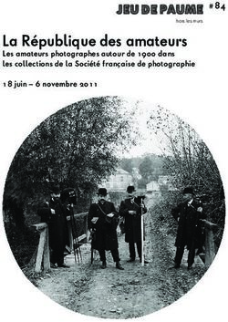La République des amateurs - # 84 - Société française de ...