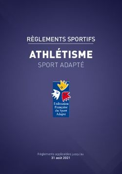 ATHL&Eacute;TISME R&Egrave;GLEMENTS SPORTIFS - SPORT ADAPT&Eacute; - athl&eacute;tisme