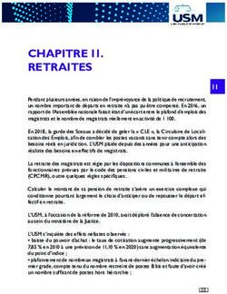 RETRAITES - Union Syndicale des Magistrats