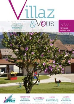 US 22N SEPTEMBRE OCTOBRE 2018 - Mairie de Villaz