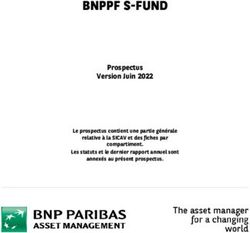 BNPPF S-FUND Prospectus Version Juin 2022 - Le prospectus contient une partie générale - Euronext Funds360