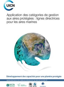 Application des catégories de gestion aux aires protégées : lignes directrices pour les aires marines - Développement des capacités pour une ...