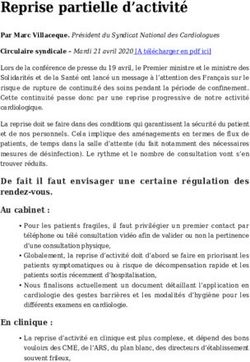 Reprise partielle d'activité