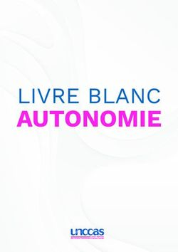 AUTONOMIE LIVRE BLANC - Banque des territoires