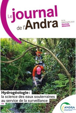 Hydrog&eacute;ologie : la science des eaux souterraines au service de la surveillance - PRINTEMPS 2020 &Eacute;DITION MANCHE - Andra