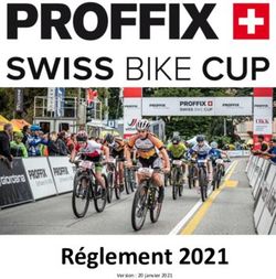 Réglement 2021 Version : 20 janvier 2021 - Anmeldungs-Service