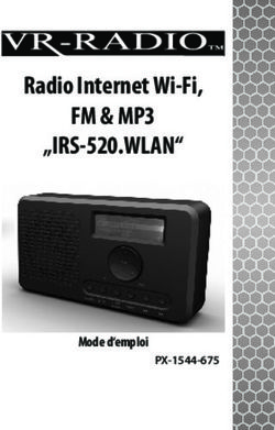 FM & MP3 "IRS-520.WLAN" - Radio Internet Wi-Fi, Mode d'emploi PX-1544-675