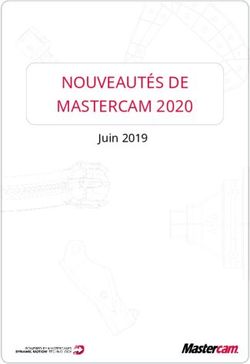 NOUVEAUTÉS DE MASTERCAM 2020 - Juin 2019