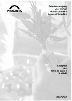 Gebruiksaanwijzing User Manual Notice d'utilisation Benutzerinformation - Kookplaat Hob Table de cuisson Kochfeld - Electrolux