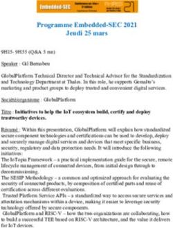 Programme Embedded-SEC 2021 Jeudi 25 mars