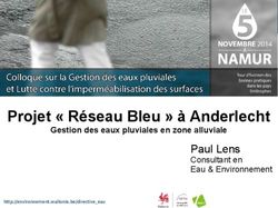 Projet " Réseau Bleu " à Anderlecht - Paul Lens Consultant en Eau & Environnement