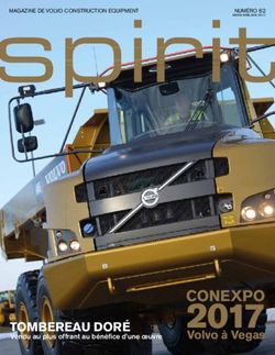 2017 CONEXPO TOMBEREAU DORÉ - Volvo Construction Equipment