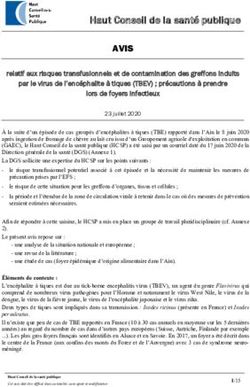 Haut Conseil de la santé publique - AVIS relatif aux risques transfusionnels et de contamination des greffons induits