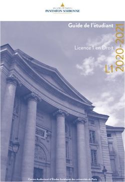 L1 Guide de l'étudiant - Licence 1 en Droit - CAVEJ