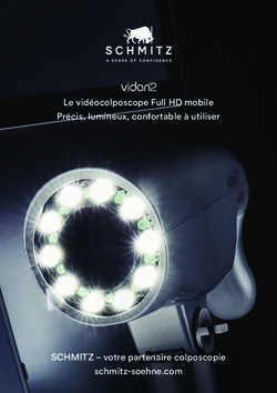 Le vid&eacute;ocolposcope Full HD mobile Pr&eacute;cis, lumineux, confortable &agrave; utiliser - SCHMITZ - votre partenaire colposcopie schmitz-soehne.com