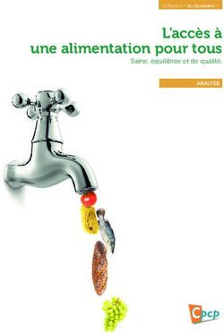 L'acc&egrave;s &agrave; une alimentation pour tous - Saine, &eacute;quilibr&eacute;e et de qualit&eacute; - CPCP