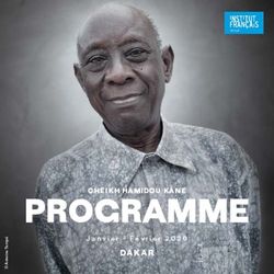 PROGRAMME Janvier - Février 2020 - institut français au SÉNÉGAL