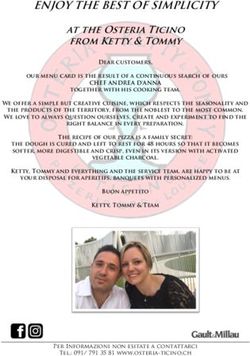 ENJOY THE BEST OF SIMPLICITY - at the Osteria Ticino from Ketty & Tommy