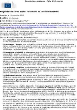 Négociations sur le Brexit: le contenu de l'accord de retrait - europa.eu