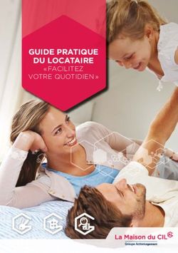GUIDE PRATIQUE DU LOCATAIRE - " FACILITEZ VOTRE QUOTIDIEN "