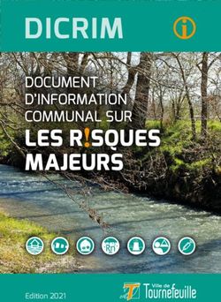 DICRIM b - LES R SQUES MAJEURS DOCUMENT D'INFORMATION COMMUNAL SUR