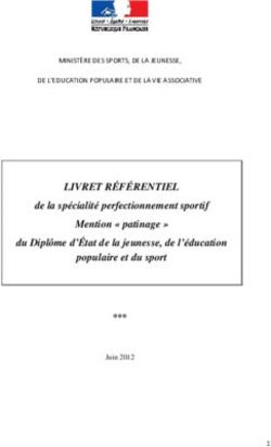 LIVRET RÉFÉRENTIEL de la spécialité perfectionnement sportif Mention " patinage " du Diplôme d'État de la jeunesse, de l'éducation populaire et du ...