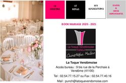 LE COCKTAIL BOOK MARIAGE 2020 2021 - La Toque Vendômoise - 2021 La Toque Vendômoise