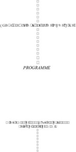 PROGRAMME Premier Congrès de la Société des Études Juives - Dimanche 30 juin 2019 - Mardi 2 juillet 2019 - Société des études ...