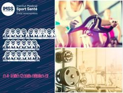 FORMATION SPORT SANTE - Savoir traiter par le sport - Institut Médical Sport Santé