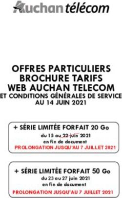 OFFRES PARTICULIERS BROCHURE TARIFSAR WEB AUCHAN TELECOM