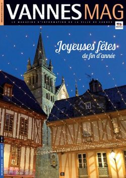 Joyeuses fêtes de fi n d'année - Ville de Vannes