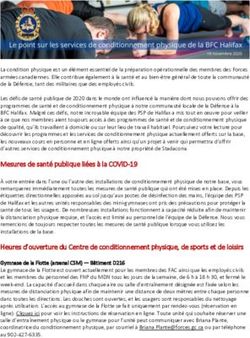 Mesures de santé publique liées à la COVID-19