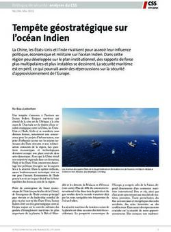 Temp&ecirc;te g&eacute;ostrat&eacute;gique sur l'oc&eacute;an Indien - Center for ...