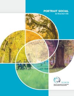 PORTRAIT SOCIAL de Boucherville - Centre d'action bénévole de Boucherville
