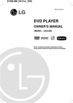 DVD PLAYER OWNER'S MANUAL MODEL : LDA-830 - DV286-NM_HA1CLL_ENG