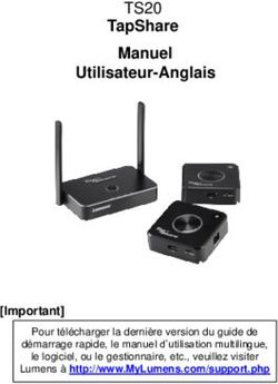 TS20 TAPSHARE MANUEL UTILISATEUR-ANGLAIS - IMPORTANT - LUMENS