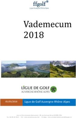 Vademecum 2018 - Ligue de Golf Auvergne-Rhône-Alpes 05/03/2018 - Ligue de Golf AURA