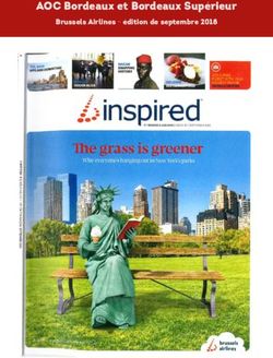 AOC Bordeaux et Bordeaux Sup&eacute;rieur - Brussels Airlines - &eacute;dition de septembre 2018 - Syndicat des vins AOC ...