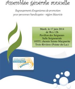 Assemblée générale annuelle - Mardi, le 17 juin 2014 de 9h à 12h Pavillon des Seigneurs Salle Seigneuriale 10555, chemin Sainte-Marguerite ...