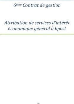 Attribution de services d'intérêt économique général à bpost - 6ème Contrat de gestion - www ccsp-rcp be