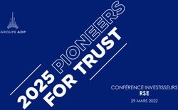 RSE CONFÉRENCE INVESTISSEURS - 29 MARS 2022 - Paris Aéroport