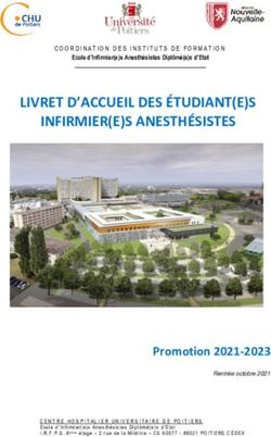 LIVRET D'ACCUEIL DES &Eacute;TUDIANT(E)S INFIRMIER(E)S ANESTH&Eacute;SISTES