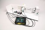 Maquette motoris&eacute;e programmable avec Picaxe Editor / Blockly - Portail coulissant