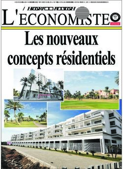 Les nouveaux concepts résidentiels - Les documents de - L'Economiste