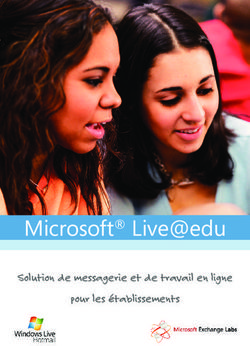 Microsoft Live@edu Solution de messagerie et de travail en ligne pour les &eacute;tablissements