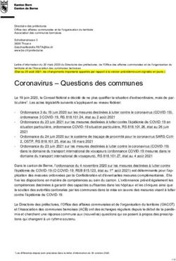 Coronavirus - Questions des communes