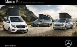 Marco Polo Monospaces de loisirs et camping-cars - Mercedes-Benz.fr